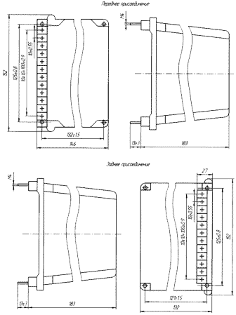 Габаритные размеры РГР-11